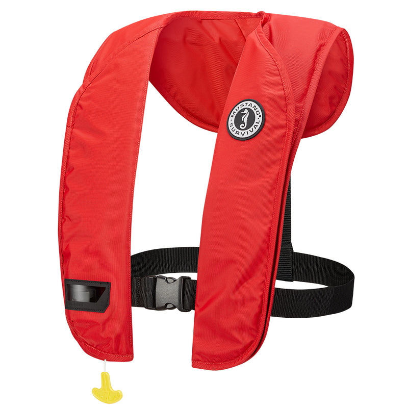 Mustang MIT 100 Inflatable PFD - Red - Manual [MD201403-4-0-202]-Angler's World