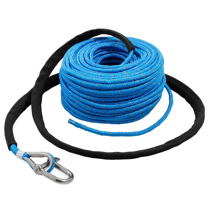 TRAC Outdoors Anchor Rope - 3/16" x 100 w/SS Shackle [69080]-Angler's World