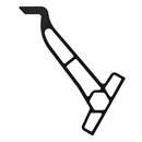 Minn Kota Raptor Jack Plate Adapter Bracket - Port - 5" Setback - 4" Rise - Black [1810381]-Angler's World