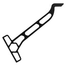 Minn Kota Raptor Jack Plate Adapter Bracket - Port - 8" Setback - 6" Rise - Black [1810385]-Angler's World