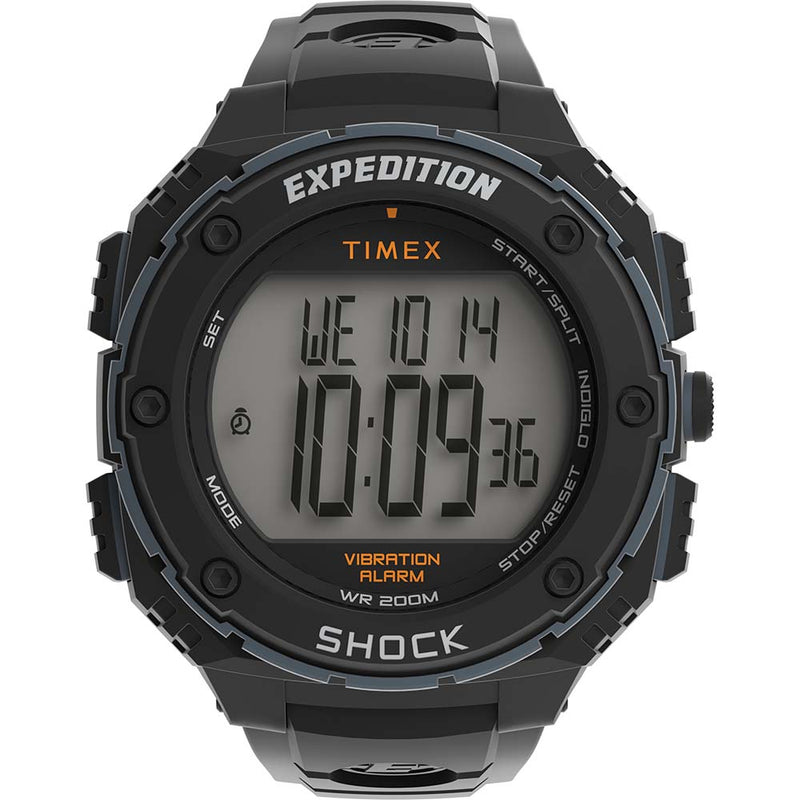Timex Expedition Shock - Black/Orange [TW4B24000]-Angler's World