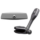 PTM Edge Mirror/Bracket Kit w/VR-140 Elite Mirror ZXR-320 (Titanium Grey) [P12848-1320TEBGR]-Angler's World