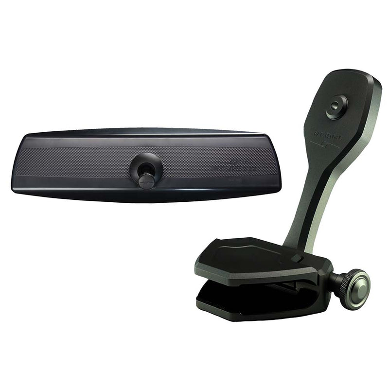 PTM Edge Mirror/Bracket Kit w/VR-140 PRO Mirror ZXR-300 (Black) [P12848-2300TEBBK]-Angler's World