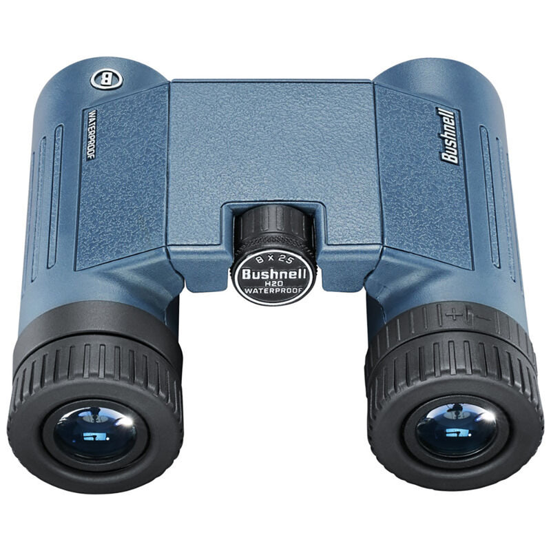 Bushnell 8x25mm H2O Binocular - Dark Blue Roof WP/FP Twist Up Eyecups [138005R]-Angler's World