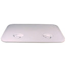 Beckson 14" x 24" Flush Hatch White - ASA Material - Acrylonitrile Styrene Acrylate [HT1424AW]-Angler's World