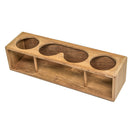 Whitecap Four Drink/Binocular Rack - Teak [62632]-Angler's World
