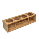 Whitecap Four Drink/Binocular Rack - Teak [62632]-Angler's World