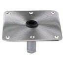Springfield KingPin 7" x 7" Stainless Steel Square Base (Threaded) [1630001]-Angler's World