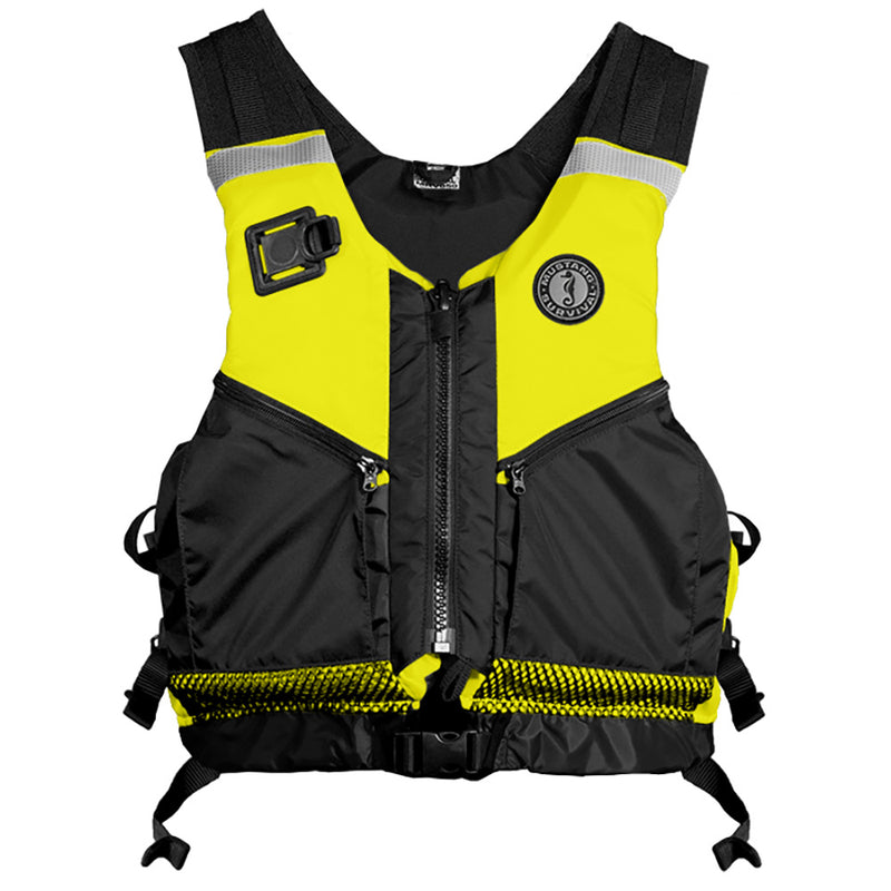 Mustang Operations Support Water Rescue Vest - Fluorescent Yellow/Green/Black - Medium/Large [MRV050WR-251-M/L-216]-Angler's World