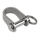 Schaefer Stamped "D" Shackle - 1/4" [93-33]-Angler's World