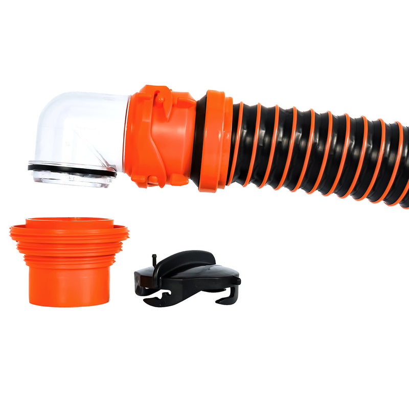 Camco RhinoEXTREME 20 Sewer Hose Kit w/4 In 1 Elbow Caps [39867]-Angler's World