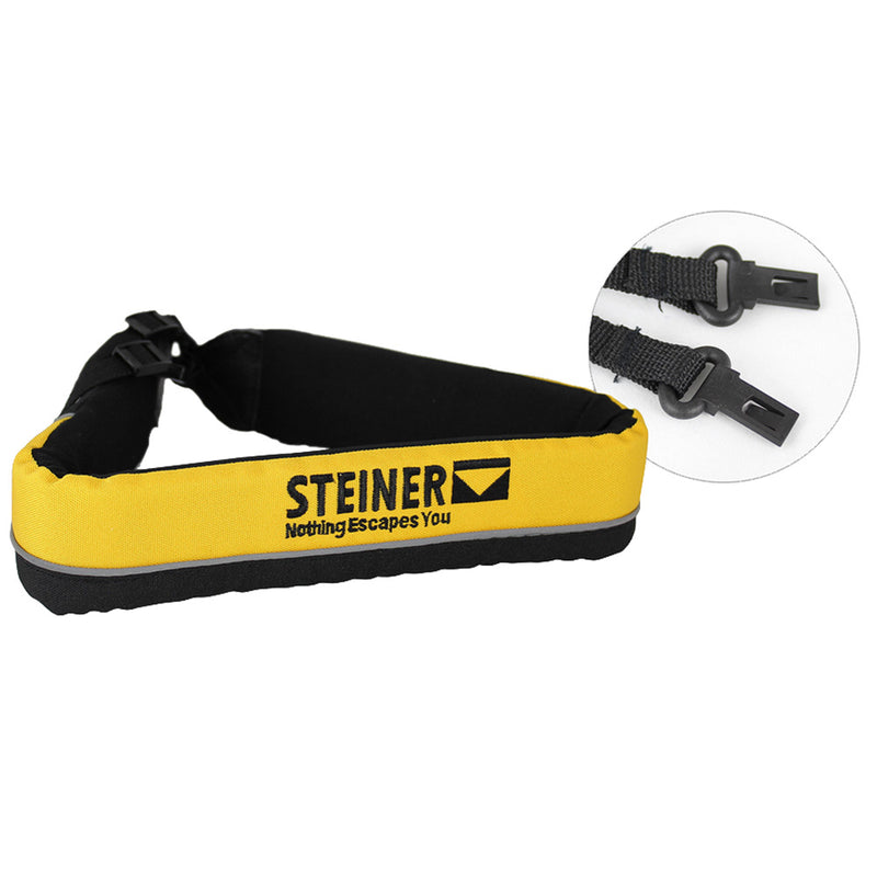 Steiner Yellow Floating Strap f/ Select ClicLoc Binoculars [76803]-Angler's World