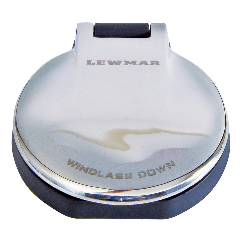 Lewmar Deck Foot Switch - Windlass Down - Stainless Steel [68000888]-Angler's World