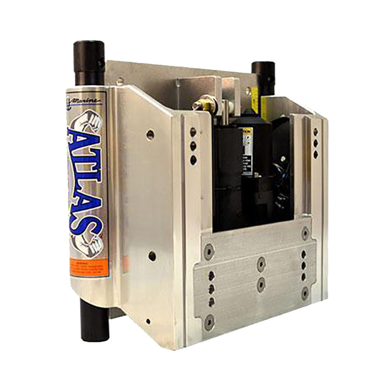 T-H Marine ATLAS 4" Set Back Hydraulic Jack Plate STD Polished [AHJC-4V-DP]-Angler's World