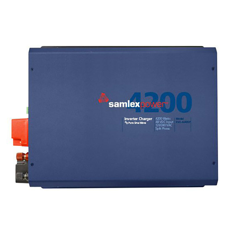 Samlex EVO-4248SP 4200W 120/240 VAC Split Phase Inverter/Charger w/60 AMP [EVO-4248SP]-Angler's World