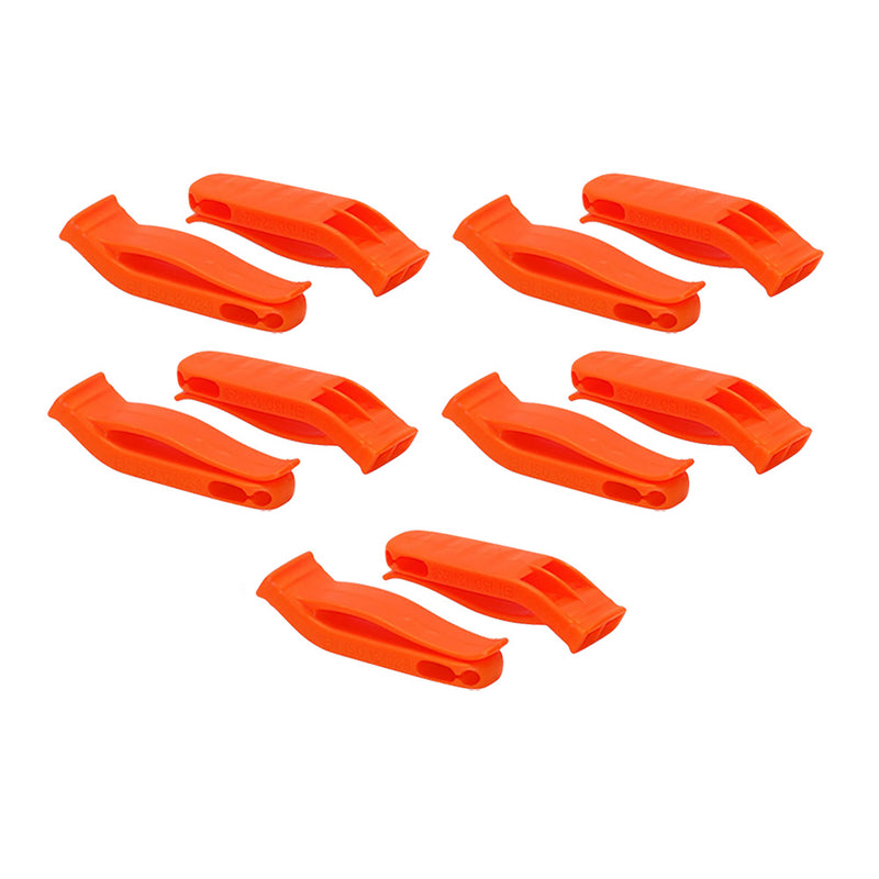 Mustang Signal Whistle - Orange *10-Pack [MAWSTL10-2-0-101]-Angler's World