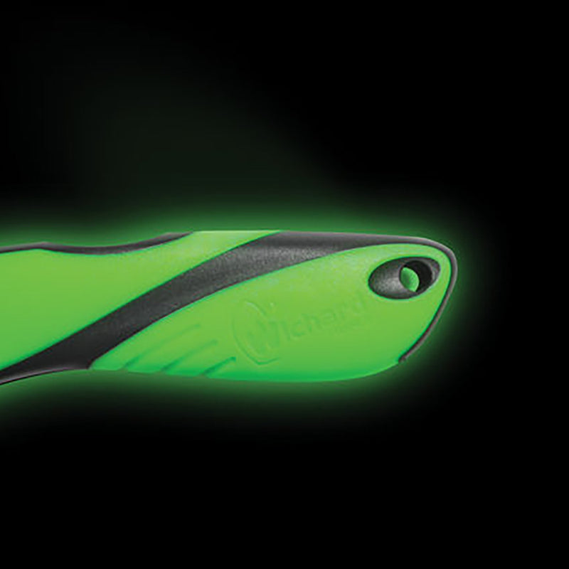 Wichard Offshore Knife - Serrated Blade - Shackler/Spike - Fluorescent [10122]-Angler's World