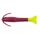 Berkley Gulp! Saltwater Shrimp - 3" - Cajun Purple/Chartreuse [1240003]-Angler's World