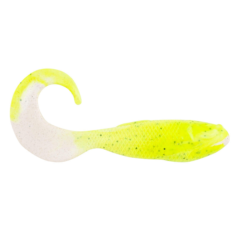 Berkley Gulp! Saltwater Swimming Mullet - 4" - Chartreuse Pepper Neon [1509663]-Angler's World
