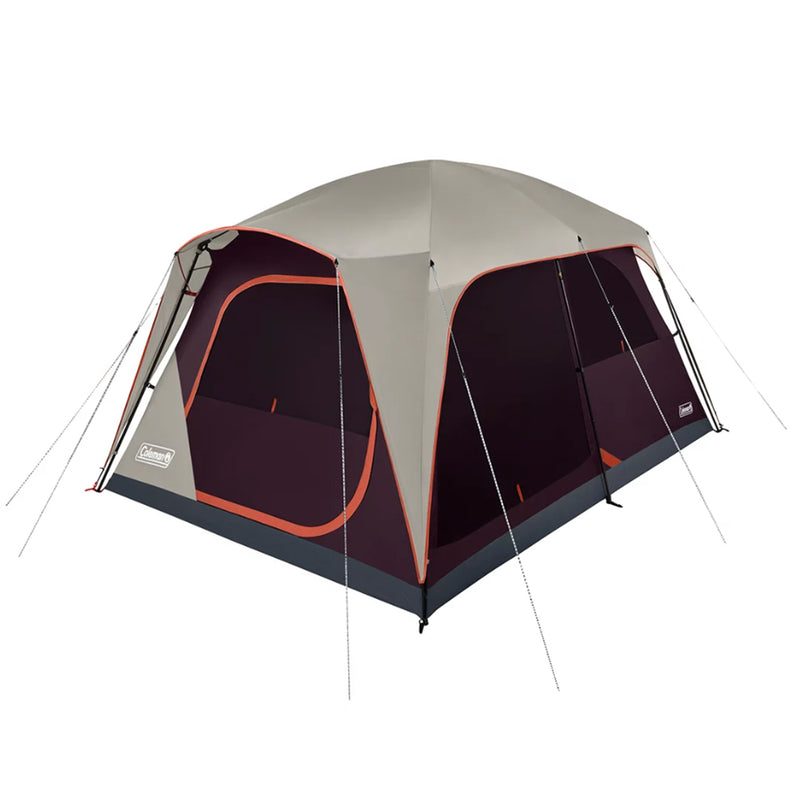 Coleman Skylodge 8-Person Camping Tent - Blackberry [2000037532]-Angler's World