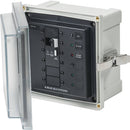 Blue Sea 3123 - SMS Panel Enclosure w/ELCI (32A) 3 Blanks - 230V AC [3123]-Angler's World