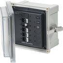 Blue Sea 3128 - SMS Panel Enclosure w/ELCI (30A) 3 Branch (15A) - 120V AC [3128]-Angler's World