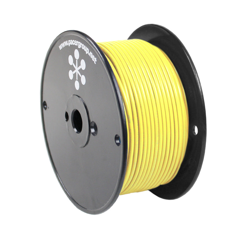 Pacer Yellow 18 AWG Primary Wire - 250 [WUL18YL-250]-Angler's World