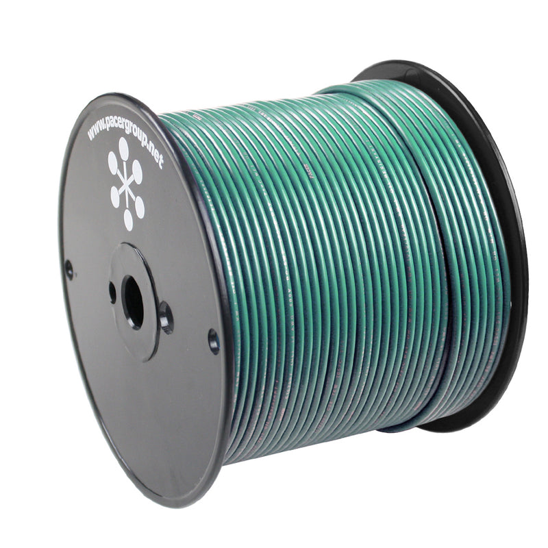 Pacer Green 18 AWG Primary Wire - 500 [WUL18GN-500]-Angler's World