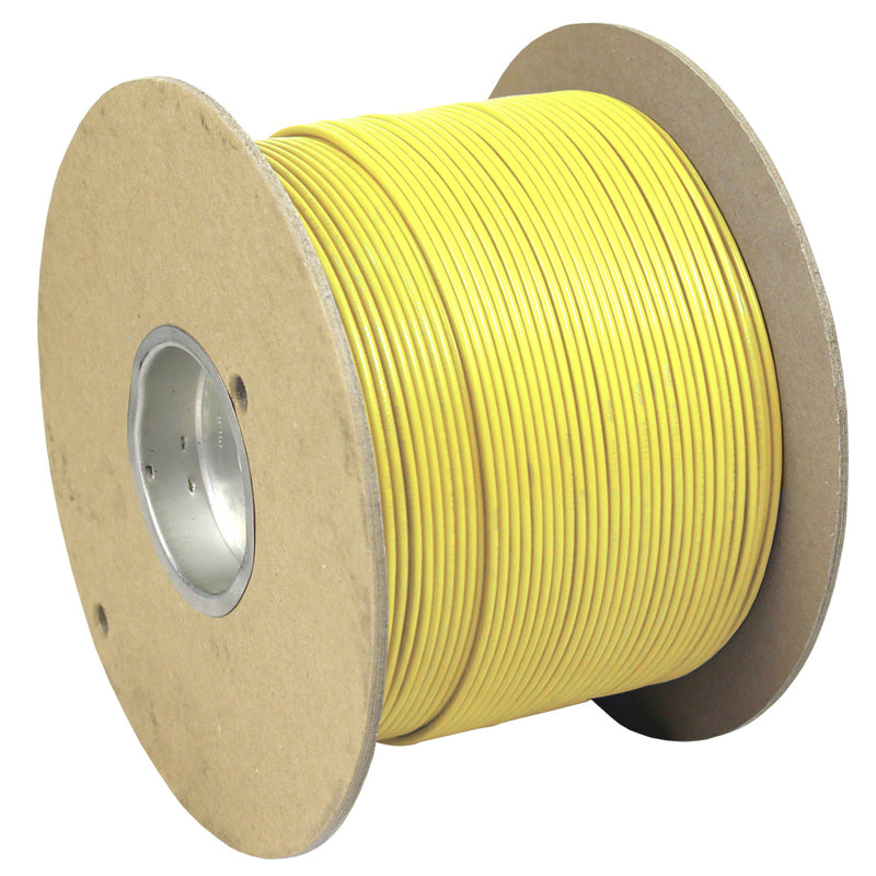 Pacer Yellow 18 AWG Primary Wire - 1,000 [WUL18YL-1000]-Angler's World