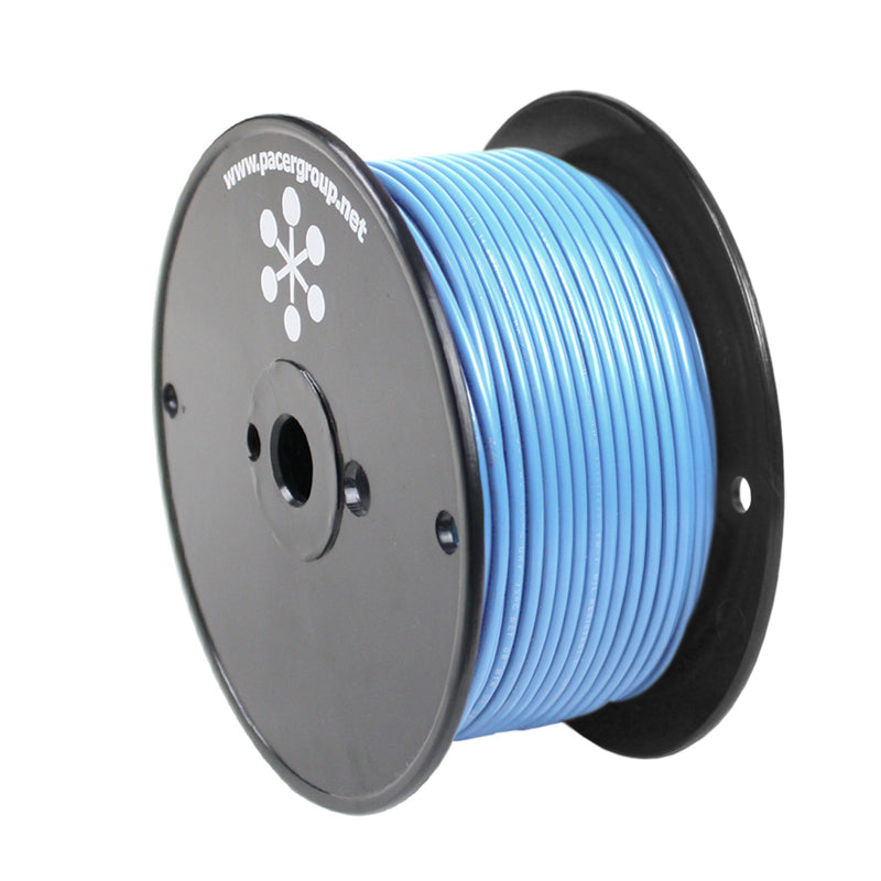 Pacer Light Blue 16 AWG Primary Wire - 250 [WUL16LB-250]-Angler's World