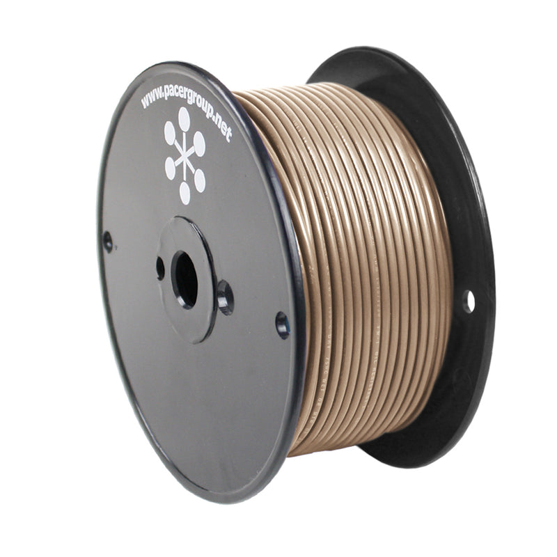 Pacer Tan 16 AWG Primary Wire - 250 [WUL16TN-250]-Angler's World