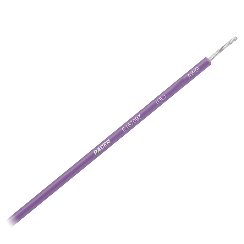 Pacer Violet 14 AWG Primary Wire - 25 [WUL14VI-25]-Angler's World