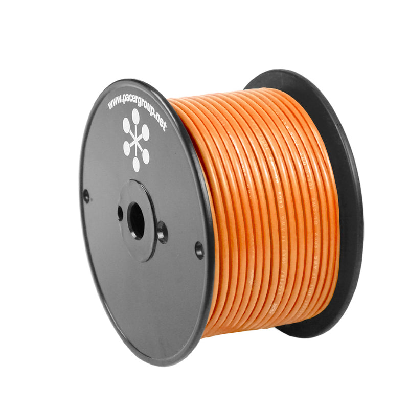 Pacer Orange 12 AWG Primary Wire - 100 [WUL12OR-100]-Angler's World