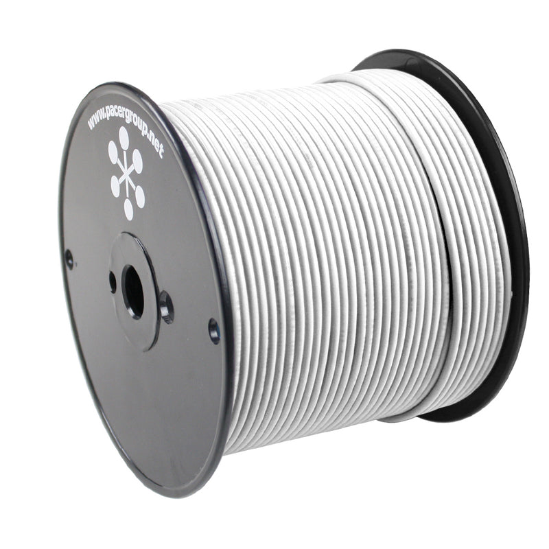 Pacer White 12 AWG Primary Wire - 500 [WUL12WH-500]-Angler's World