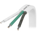 Pacer 16/3 AWG Triplex Cable - Black/Green/White - 100 [W16/3-100]-Angler's World