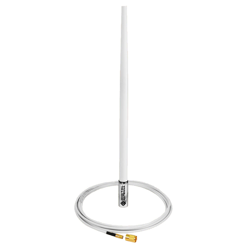 Digital Antenna 4 VHF/AIS White Antenna w/15 Cable [594-MW]-Angler's World