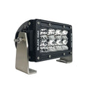 Black Oak Pro Series Double Row Spot 4" Light Bar - Black [4S-D5OS]-Angler's World