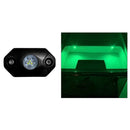 Black Oak Rock Accent Light - Green - Black Housing [RL-G]-Angler's World