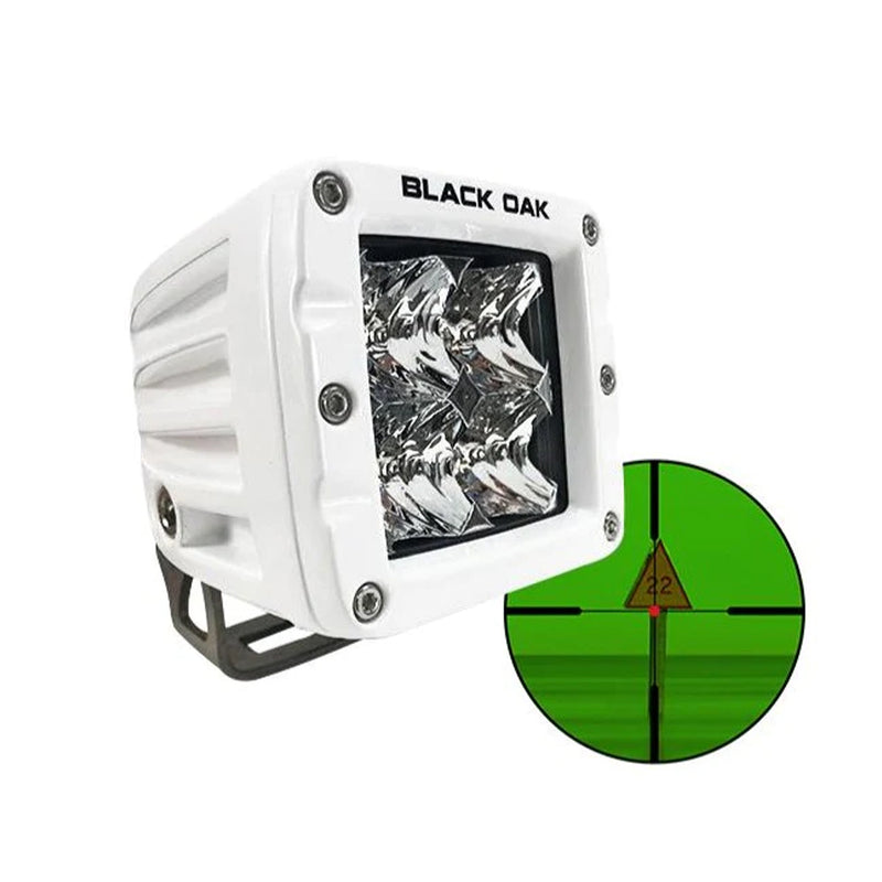 Black Oak Pro Series Infrared 2" 850nm Flood Pod Light - White [2MIR-POD850]-Angler's World