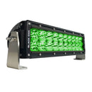 Black Oak Double Row Combo Green Hog Hunting 10" Light Bar - Black [10G-D3OS]-Angler's World