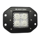Black Oak Pro Series 2" Flush Mounted Flood Light - Black [2F-FPOD10CR]-Angler's World
