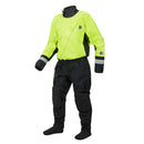 Mustang MSD576 Water Rescue Dry Suit - Fluorescent Yellow Green-Black - Medium [MSD57602-251-M-101]-Angler's World