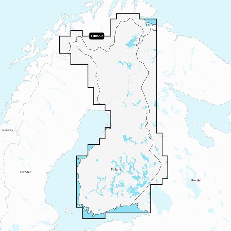 Garmin Navionics+ NSEU055R - Finland, Lakes Rivers - Inland Marine Chart [010-C1254-20]-Angler's World