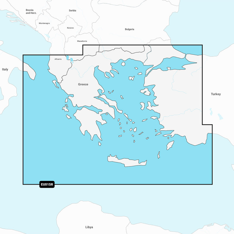 Garmin Navionics Vision+ NVEU015R - Aegean Sea, Sea of Marmara - Marine Chart [010-C1240-00]-Angler's World