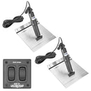 Lectrotab XKA Aluminum Alloy Trim Tab Kit w/Rocker Switch - 12 x 9 [XKAF12X9A]-Angler's World
