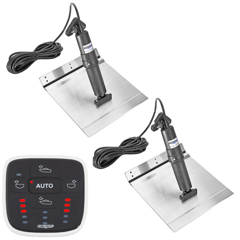 Lectrotab XKA Aluminum Alloy Trim Tab Kit w/ALC-1 Control - 9 x 24 [XKASAL9X24A]-Angler's World