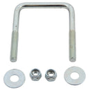 C.E. Smith Zinc U-Bolt 7/16"-14 X 3-1/8" X 4" w/Washers Nuts - Square [15253A]-Angler's World