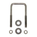 C.E. Smith Zinc U-Bolt 7/16"-14 X 3-1/8" X 3" w/Washers Nuts - Square [15252A]-Angler's World