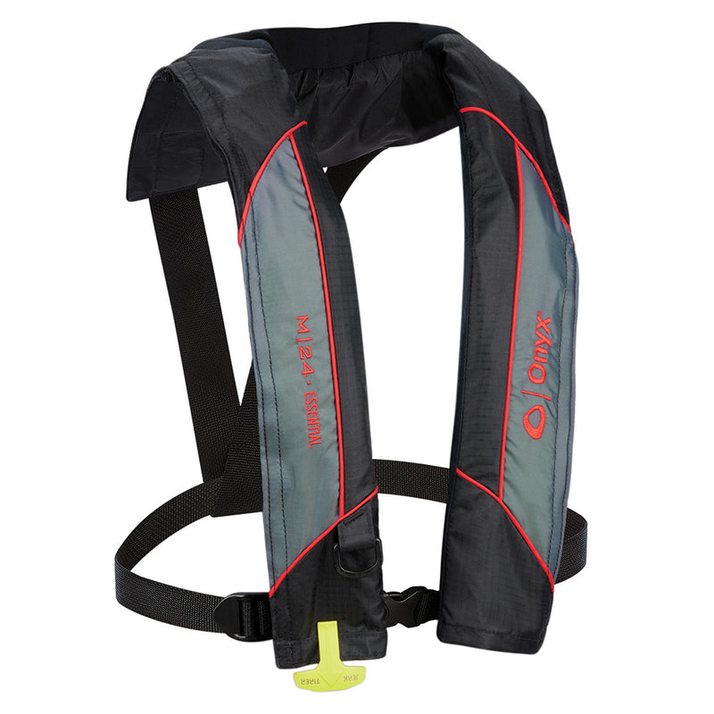 Onyx M-24 Essential Manual Inflatable Life Jacket - Red - Adult Universal [131200-100-004-23]-Angler's World