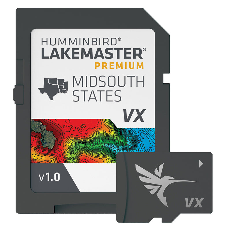 Humminbird LakeMaster VX Premium - Mid-South States [602005-1]-Angler's World